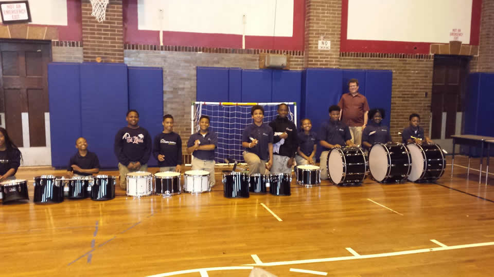 A New Drum Line for KIPP Inspire Academy