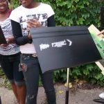 Music stand painting project with Orchestrating Diversity